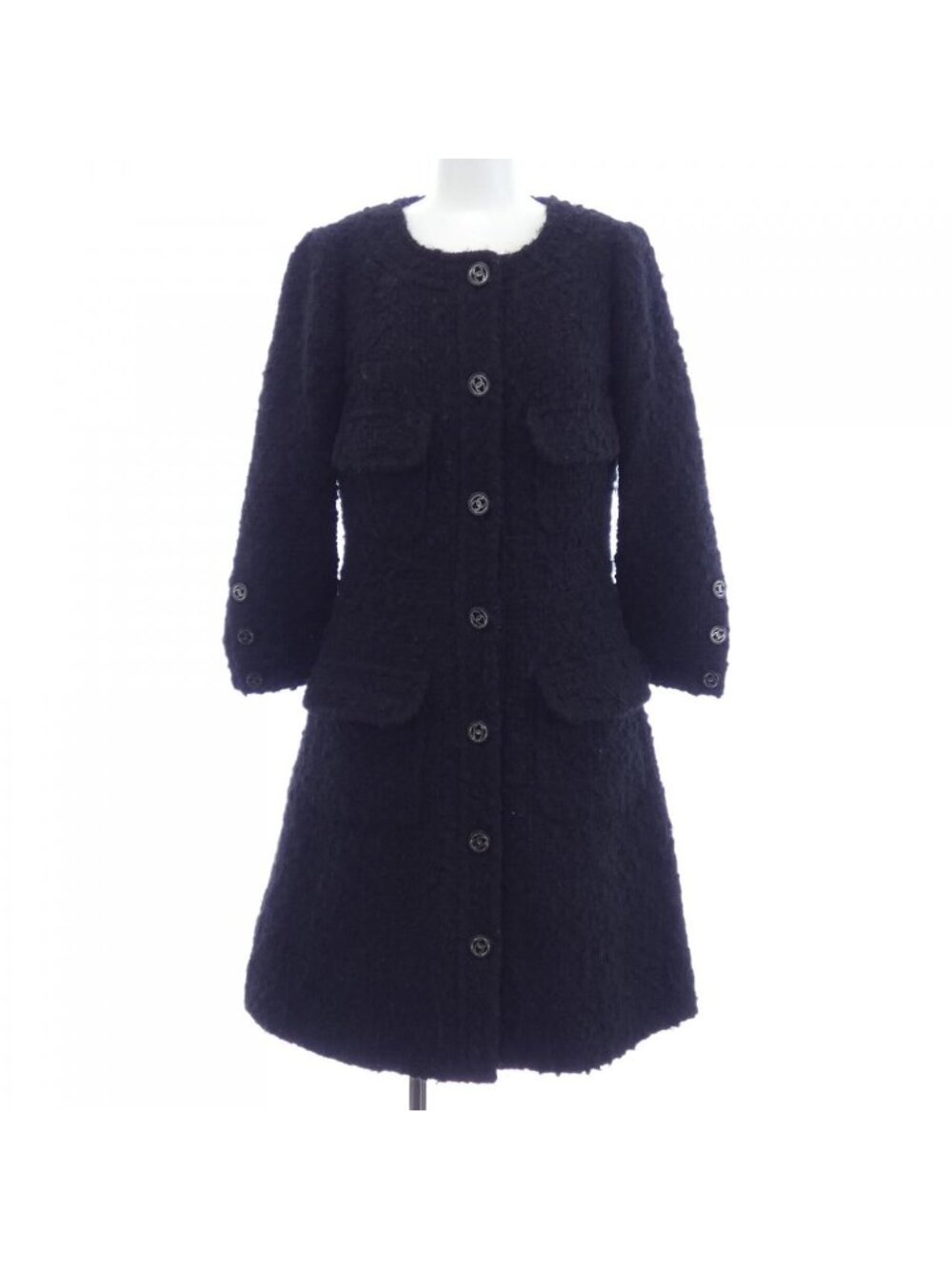 Chanel Coat Black